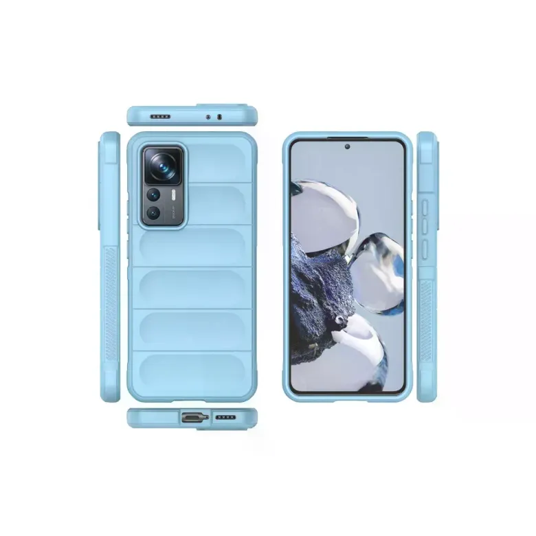 Xiaomi Mi 12t Pro Kılıf Optimum Silikon - Sky Blue
