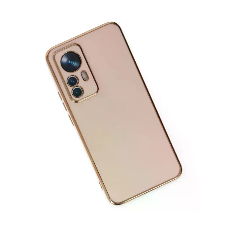 Xiaomi Mi 12T Pro Kılıf Volet Silikon - Pembe