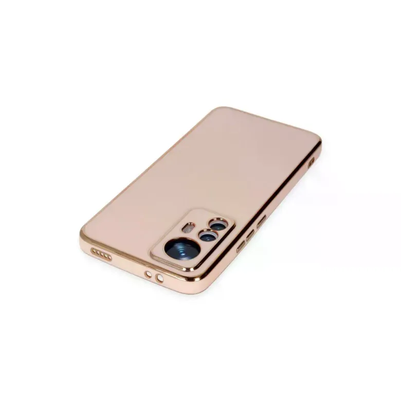Xiaomi Mi 12T Pro Kılıf Volet Silikon - Pembe