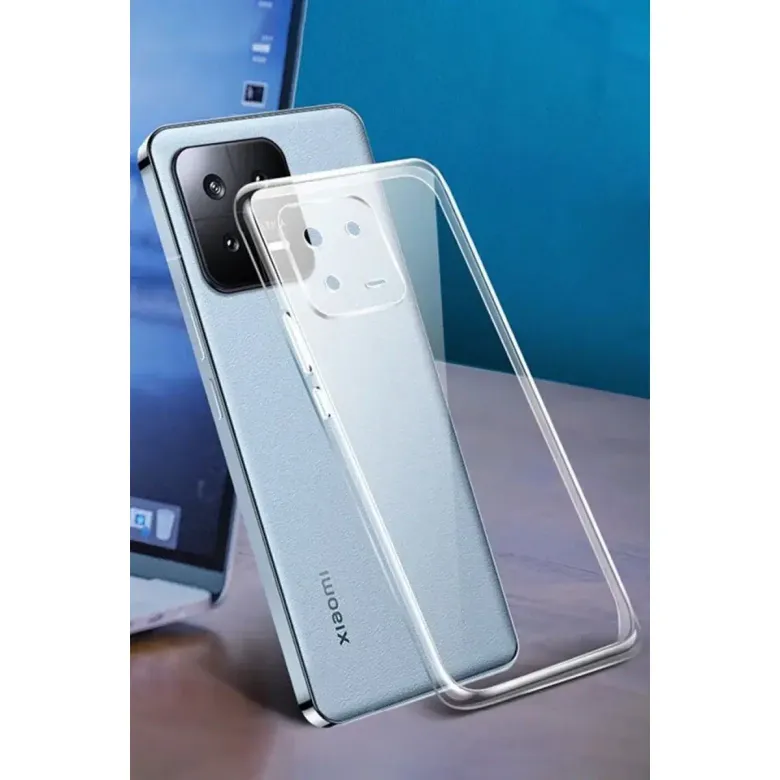 Xiaomi Mi 13 Pro Kılıf Lüx Şeffaf Silikon