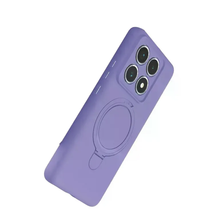 Xiaomi Mi 14t Pro Regal Magsafe Standlı Kapak - Lila