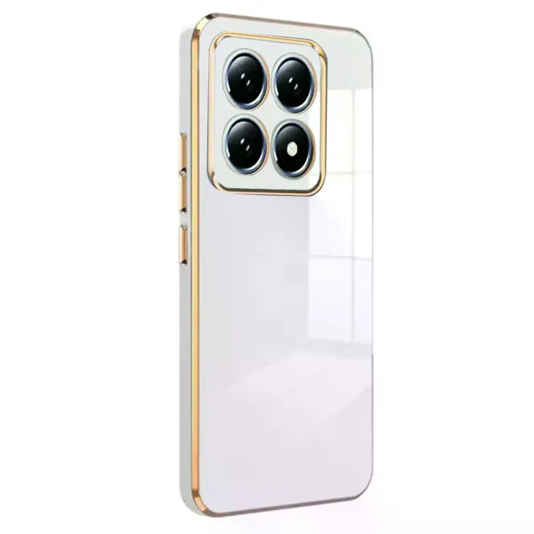 Xiaomi Mi 14t Pro Volet Silikon - Beyaz
