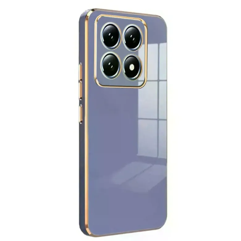 Xiaomi Mi 14t Pro Volet Silikon - Mavi