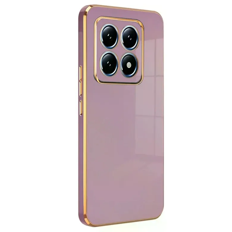 Xiaomi Mi 14t Pro Volet Silikon - Mor