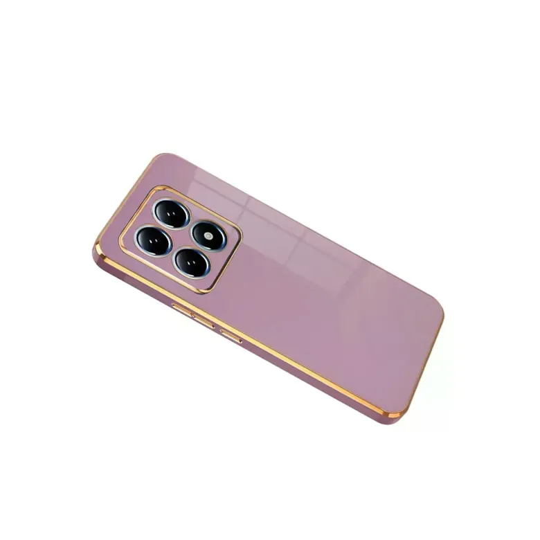 Xiaomi Mi 14t Pro Volet Silikon - Mor