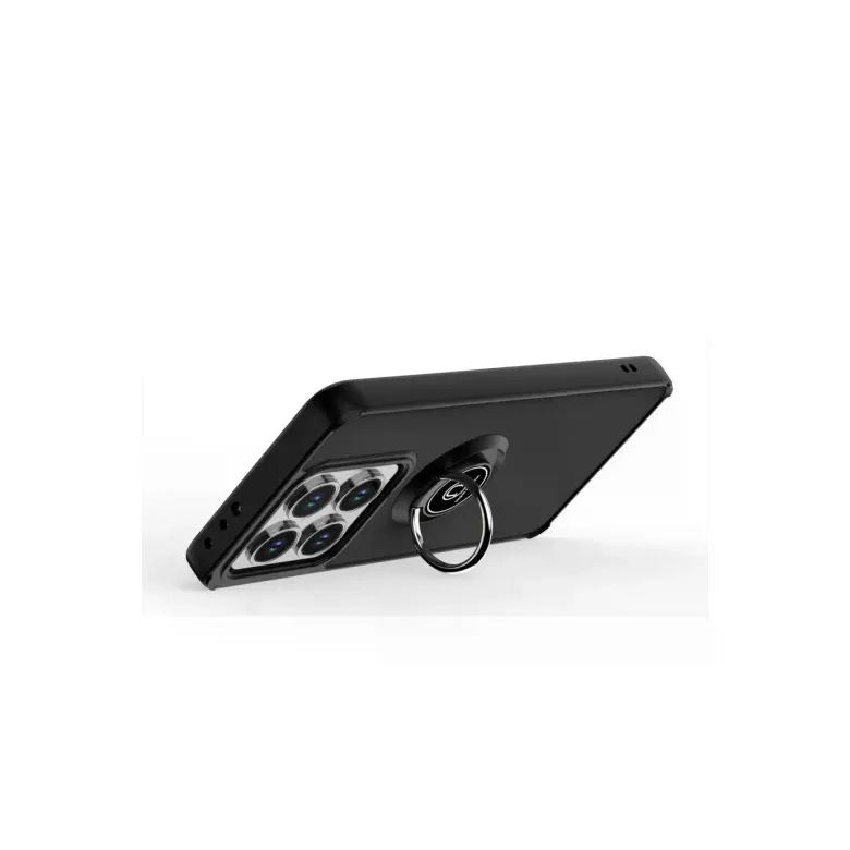 Xiaomi Mi 15 Pro Kılıf Montreal Yüzüklü Silikon Kapak - Kırmızı