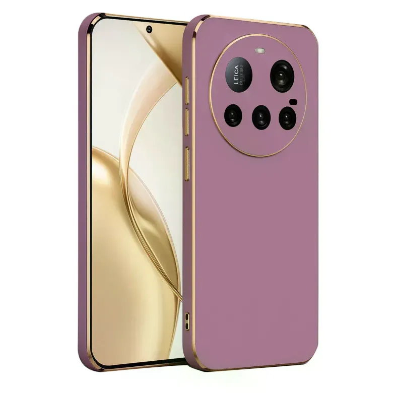 Xiaomi Mi 15 Ultra Kılıf Volet Silikon - Mor