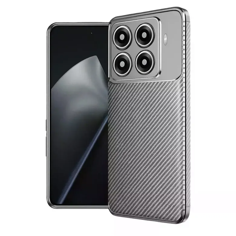 Xiaomi Mi 15t Pro Auto Focus Karbon Kapak - Gri
