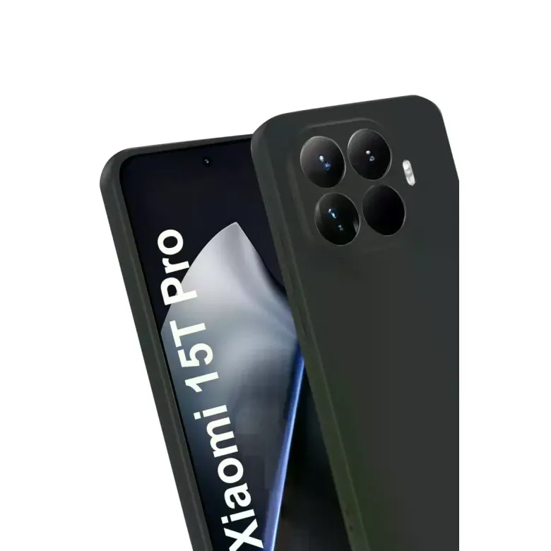 Xiaomi Mi 15t Pro First Silikon - Siyah