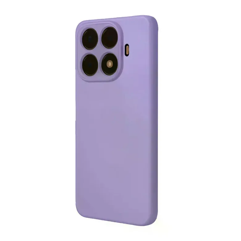 Xiaomi Mi 15t Pro Nano İçi Kadife Silikon - Lila