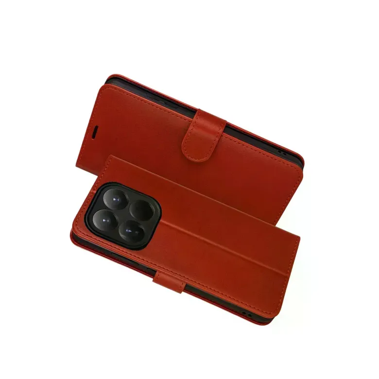 Xiaomi Mi 15t Trend S Plus Kapaklı Kılıf - Kırmızı