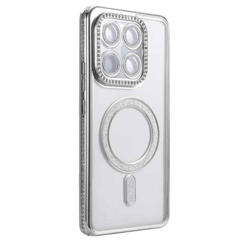 Xiaomi Mi 17T Joke Simli Magneticsafe Kılıf - Gümüş