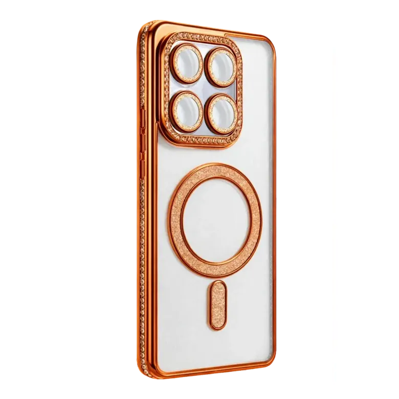 Xiaomi Mi 17T Joke Simli Magneticsafe Kılıf - Turuncu