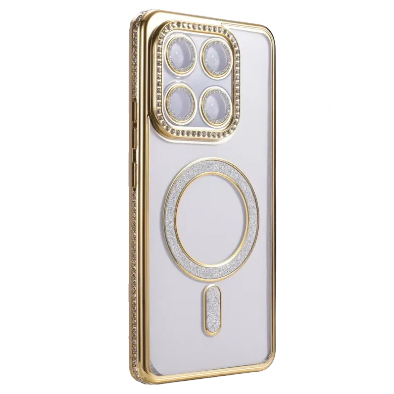 Xiaomi Mi 17T Pro Joke Simli Magneticsafe Kılıf - Gold