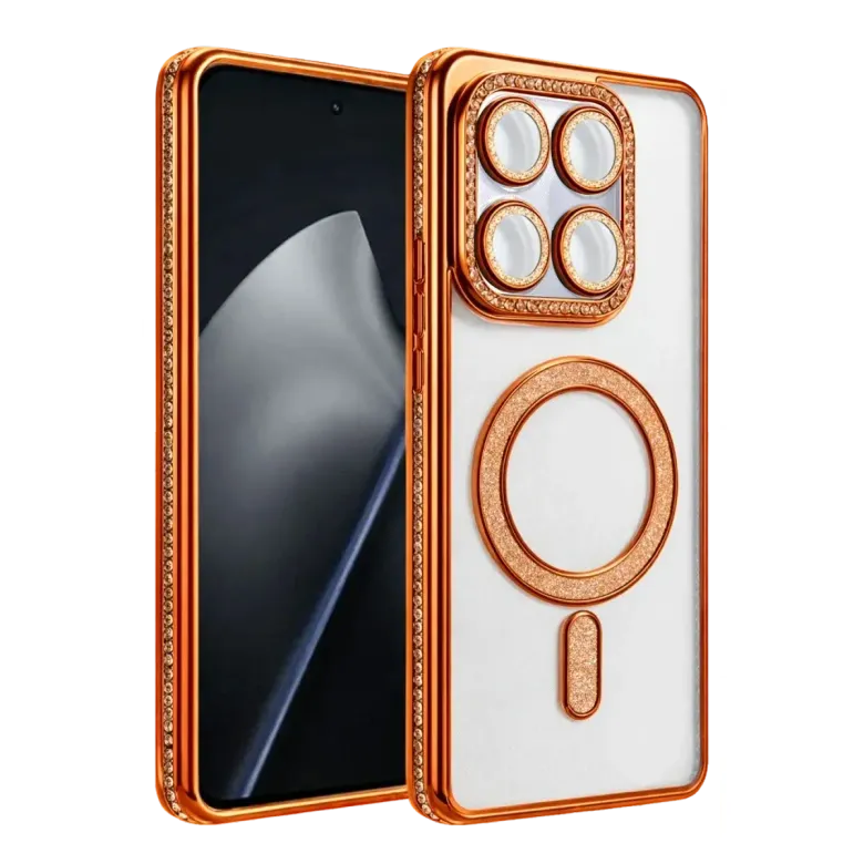 Xiaomi Mi 17T Pro Joke Simli Magneticsafe Kılıf - Turuncu