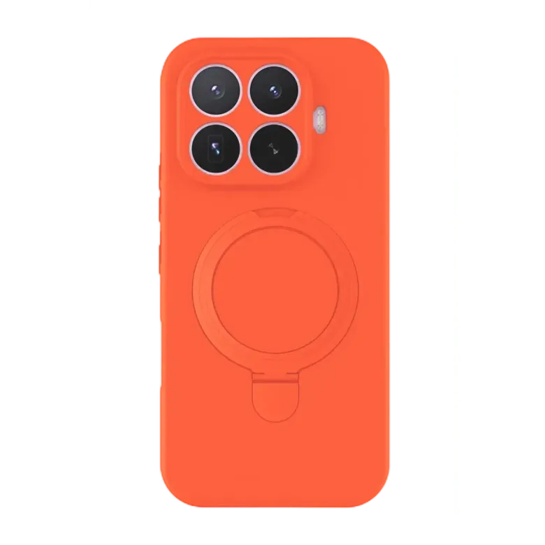Xiaomi Mi 17T Regal Magsafe Standlı Kapak - Turuncu