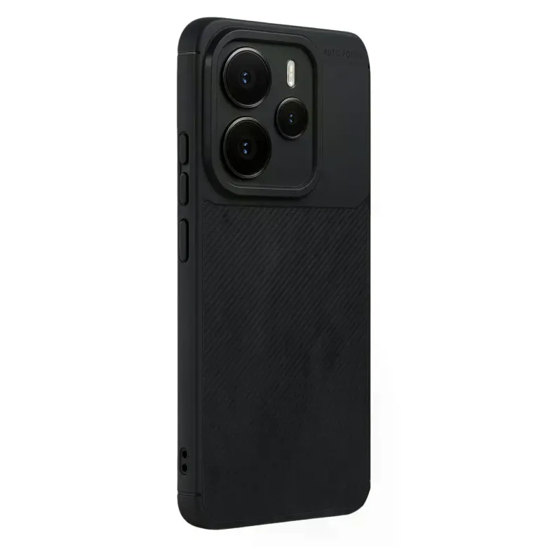 Xiaomi Note 14 5g Auto Focus Karbon Kapak - Siyah