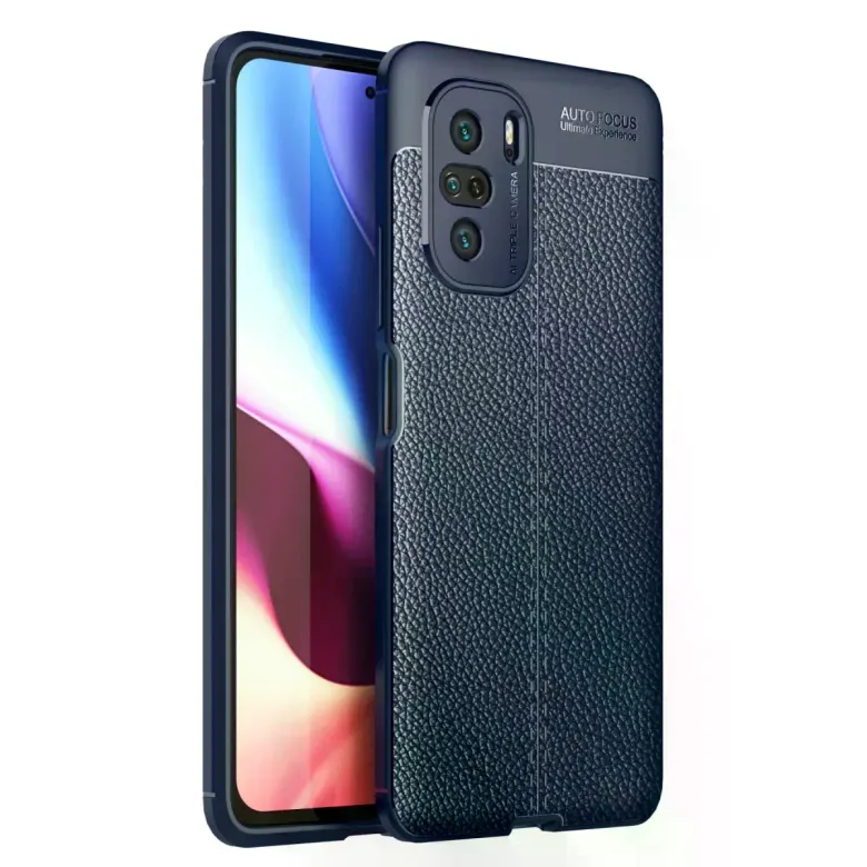 Xiaomi Poco F3 Kılıf Auto Focus Kapak - Lacivert