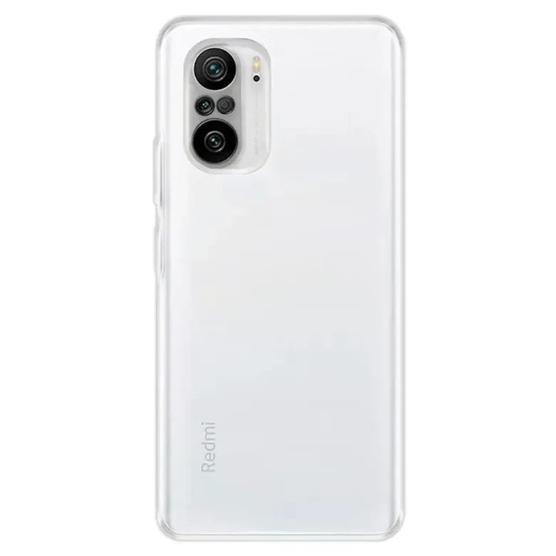 Xiaomi Poco F3 Kılıf Deluxe 2mm Şeffaf Silikon - Şeffaf