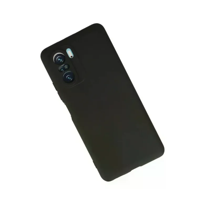 Xiaomi Poco F3 Kılıf First Silikon - Siyah