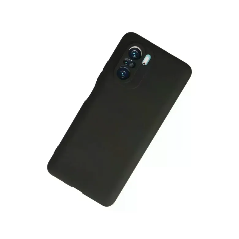 Xiaomi Poco F3 Kılıf First Silikon - Siyah