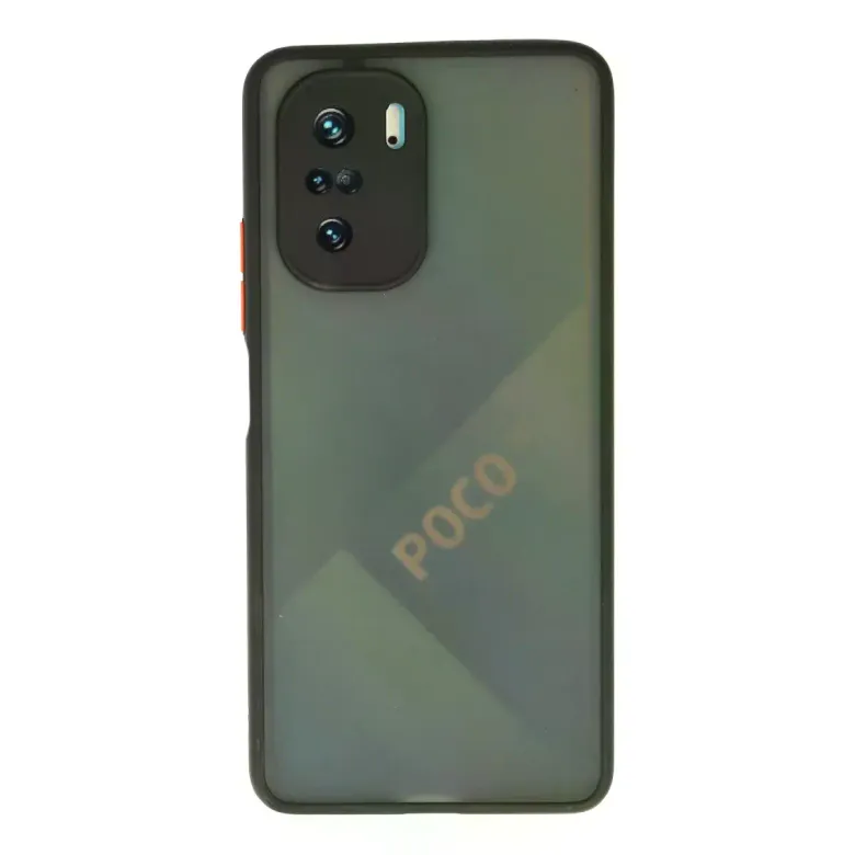 Xiaomi Poco F3 Kılıf Montreal Silikon Kapak - Siyah