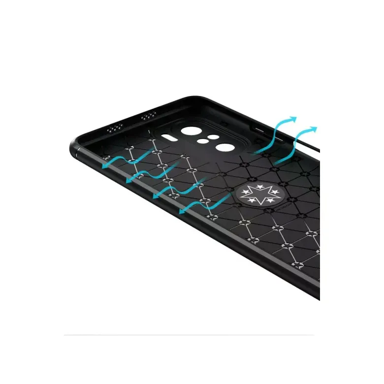 Xiaomi Poco F3 Kılıf Range Yüzüklü Silikon - Mavi