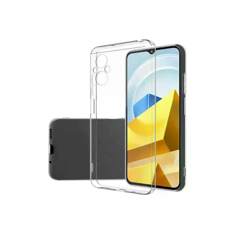 Xiaomi Poco M5 Kılıf Lüx Şeffaf Silikon