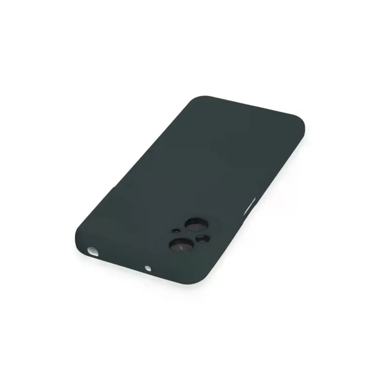Xiaomi Poco M5 Kılıf Nano içi Kadife Silikon - Koyu Yeşil