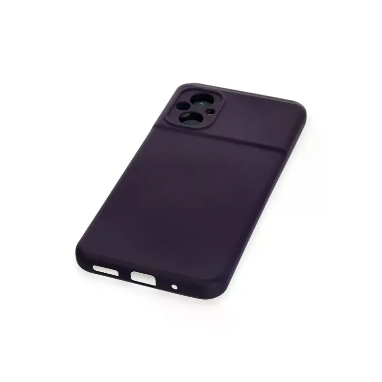 Xiaomi Poco M5 Kılıf Nano içi Kadife Silikon - Mor