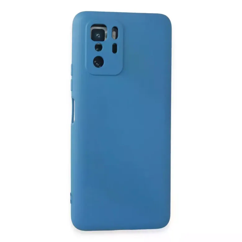 Xiaomi Poco X3 Gt Kılıf Nano İçi Kadife Silikon - Mavi