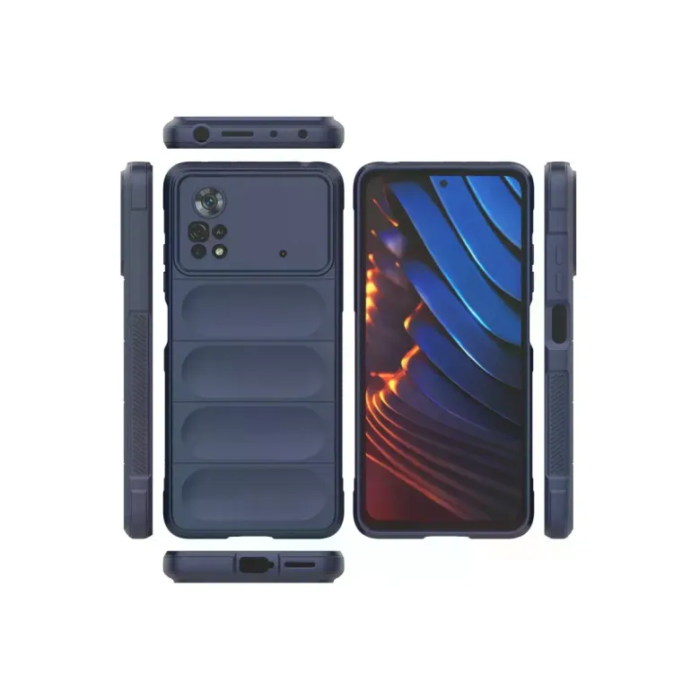 Xiaomi Poco X4 Pro 5g Kılıf Optimum Silikon - Lacivert