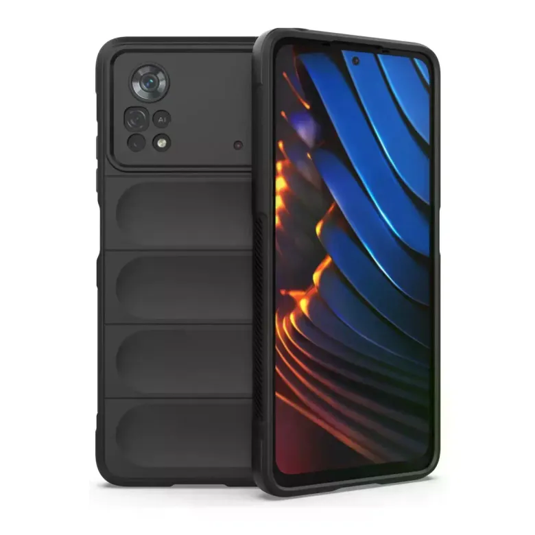 Xiaomi Poco X4 Pro 5g Kılıf Optimum Silikon - Siyah