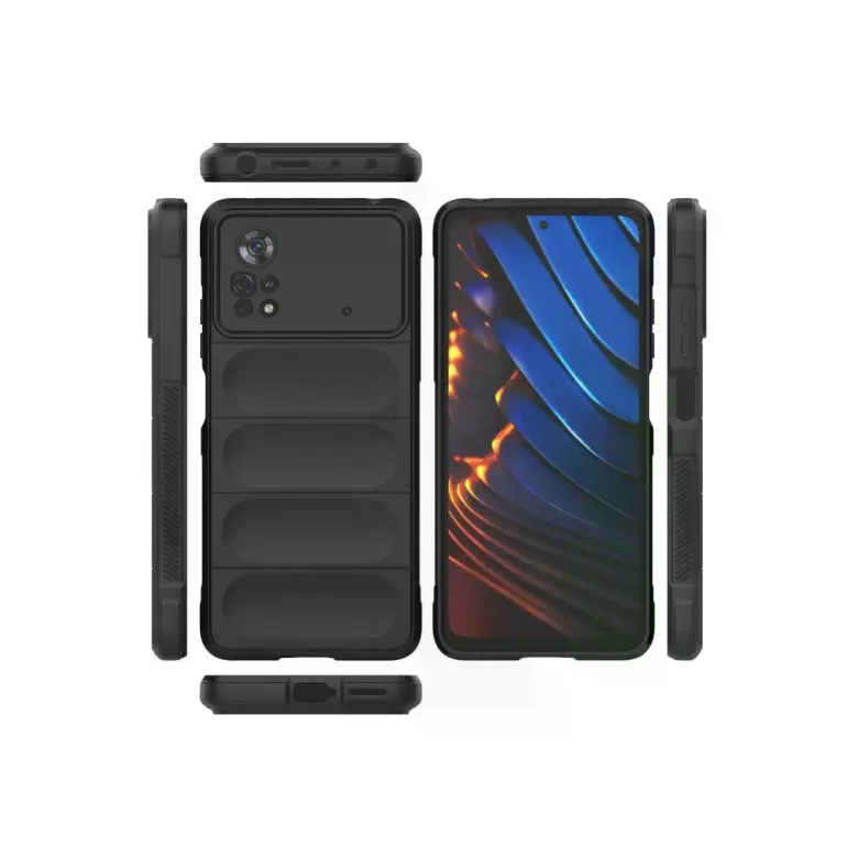 Xiaomi Poco X4 Pro 5g Kılıf Optimum Silikon - Siyah