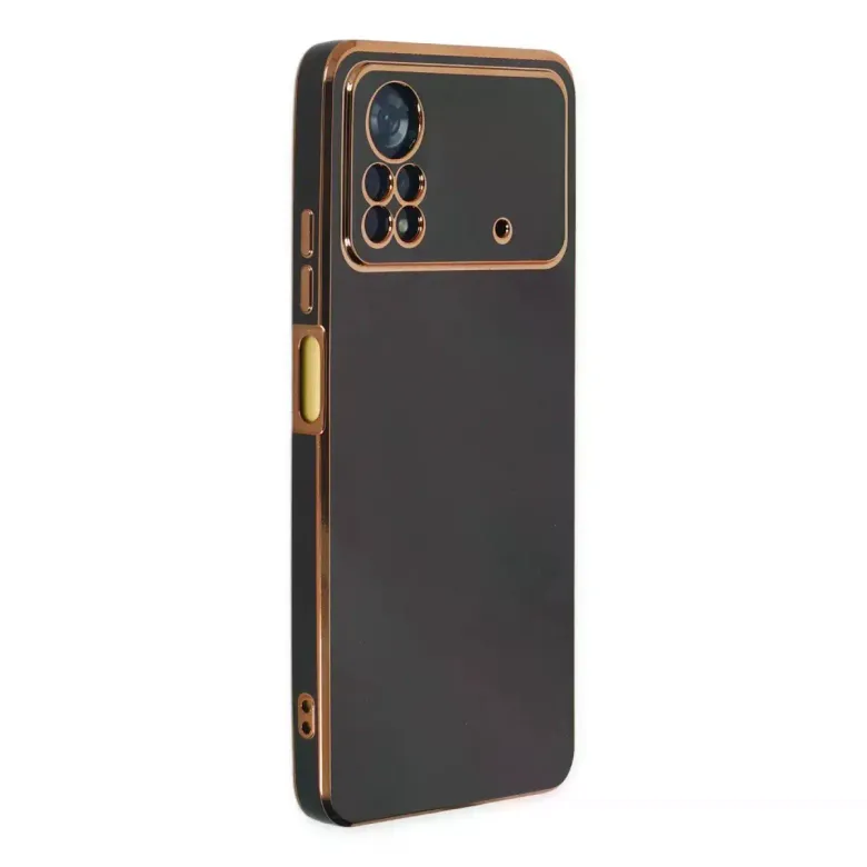 Xiaomi Poco X4 Pro 5G Kılıf Volet Silikon - Siyah