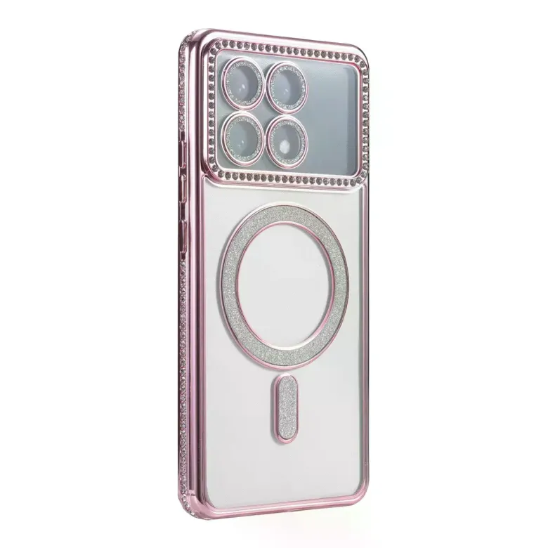 Xiaomi Poco X6 Pro Joke Simli Magneticsafe Kılıf - Pembe