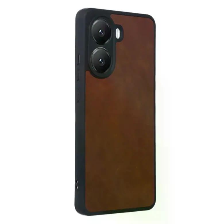 Xiaomi Poco X7 Pro Kılıf Aras Deri Kapak - Taba