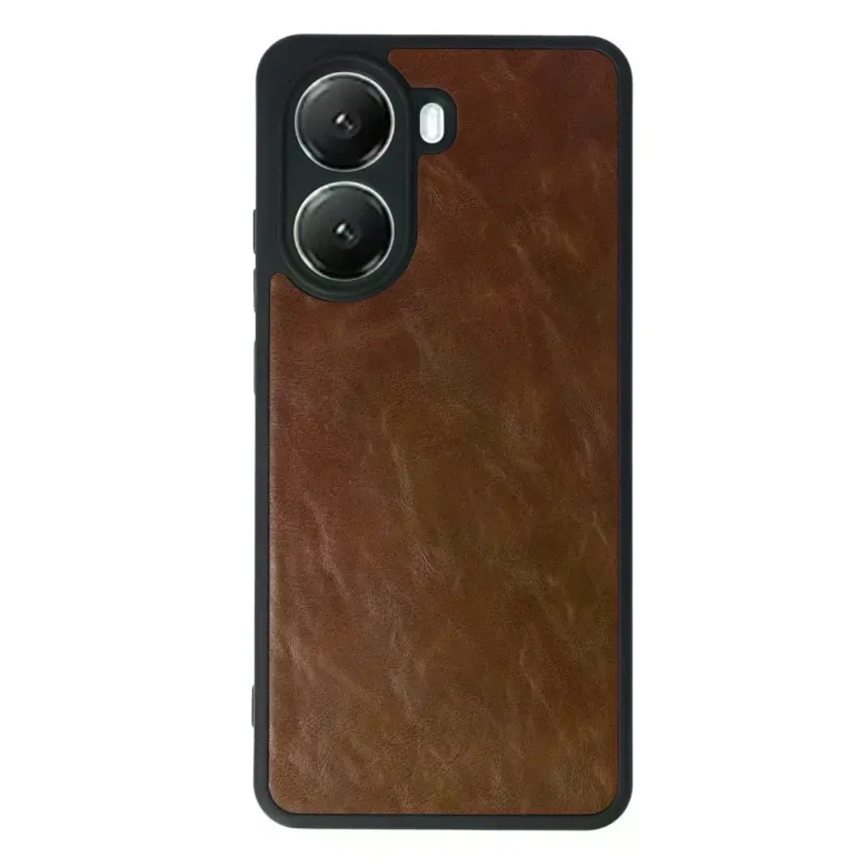 Xiaomi Poco X7 Pro Kılıf Aras Deri Kapak - Taba