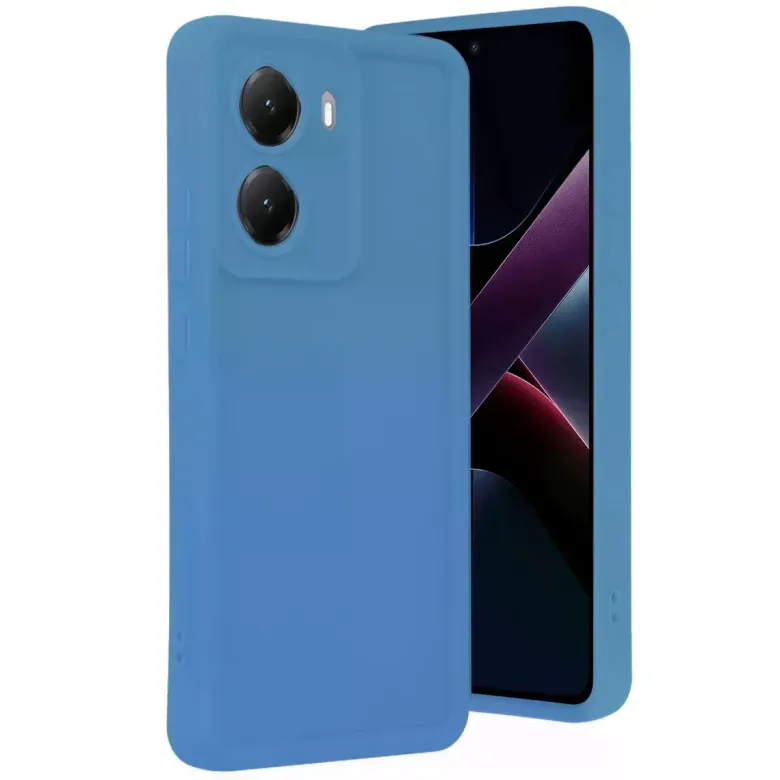 Xiaomi Poco X7 Pro Viera Silikon - Mavi