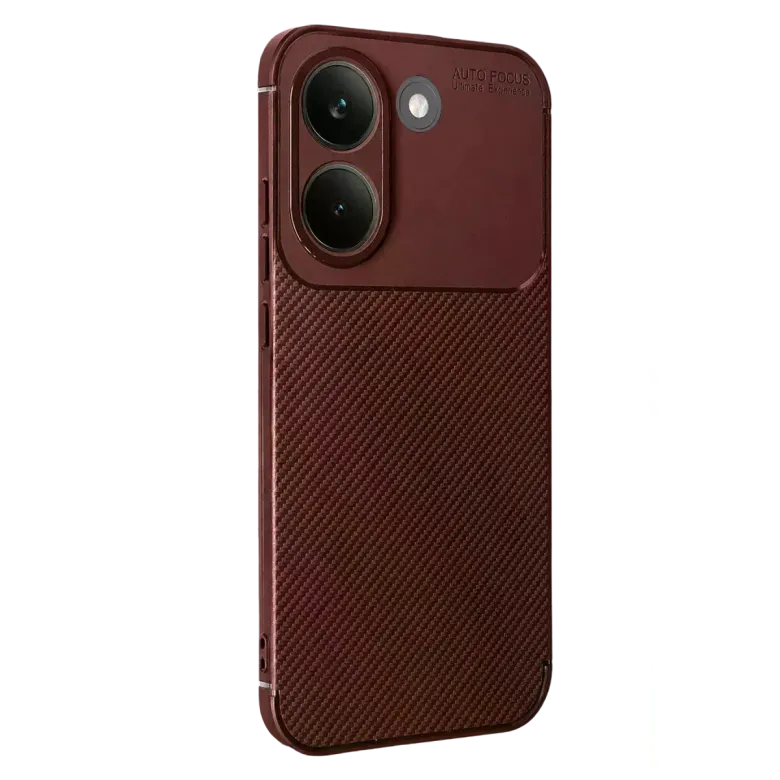 Xiaomi Poco X8 Pro Auto Focus Karbon Kapak - Bordo
