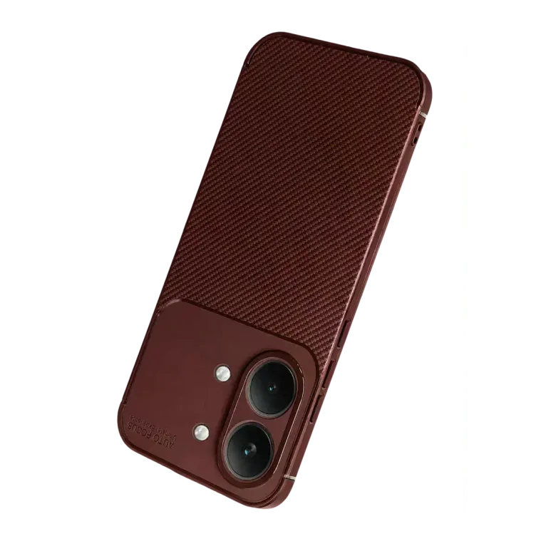 Xiaomi Poco X8 Pro Max Auto Focus Karbon Kapak - Bordo