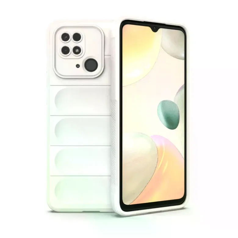 Xiaomi Redmi 10c Kılıf Optimum Silikon - Krem