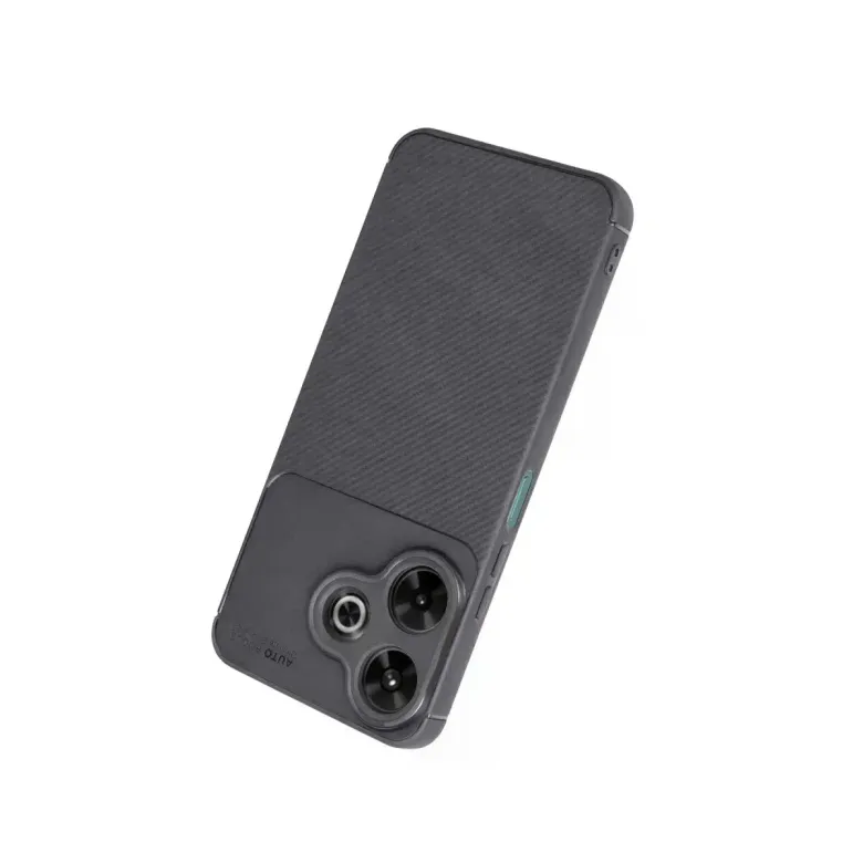 Xiaomi Redmi 13 4g Kılıf Auto Focus Karbon Kapak - Gri