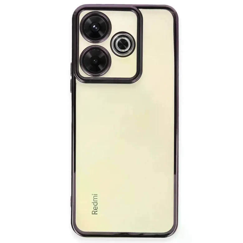 Xiaomi Redmi 13 4g Kılıf Razer Lensli Silikon - Mor