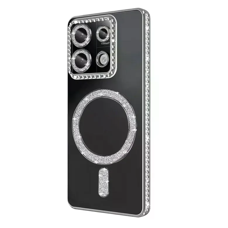 Xiaomi Redmi 13c Joke Simli Magneticsafe Kılıf - Gümüş