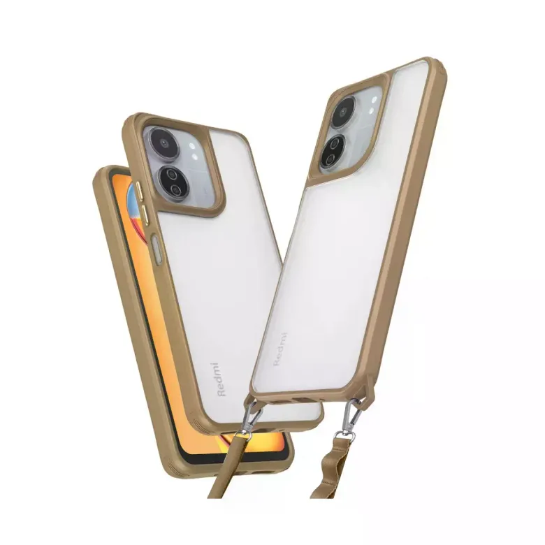 Xiaomi Redmi 13c Kılıf Penta Silikon Kılıf - Çöl Titanyum