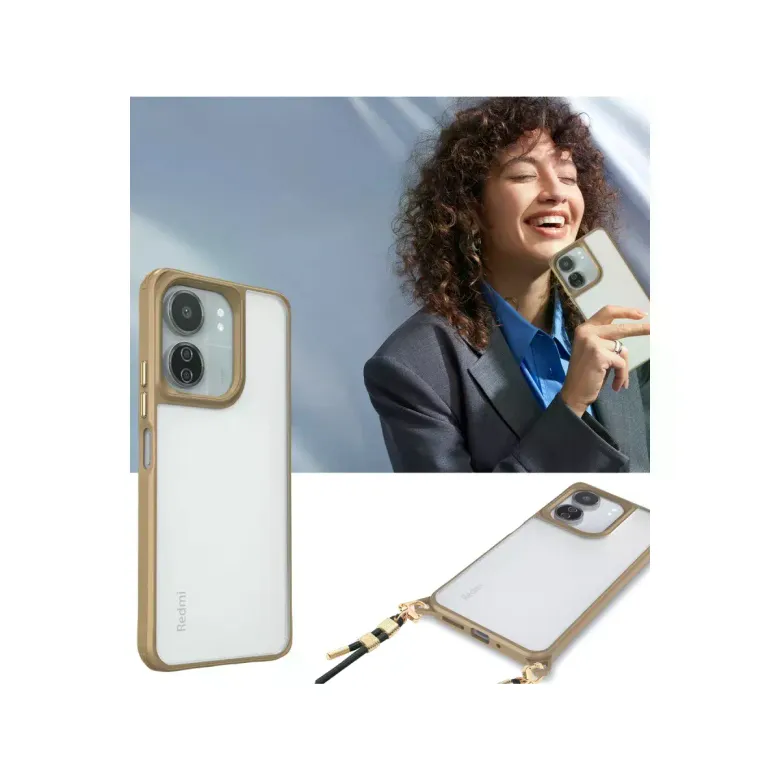 Xiaomi Redmi 13c Kılıf Penta Silikon Kılıf - Çöl Titanyum