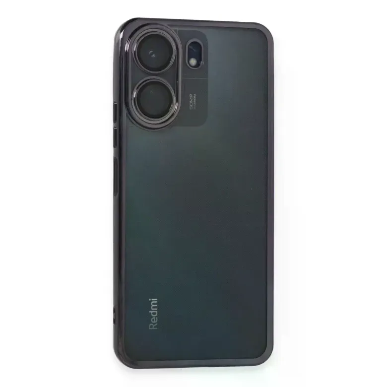 Xiaomi Redmi 13c Kılıf Razer Lensli Silikon - Mor