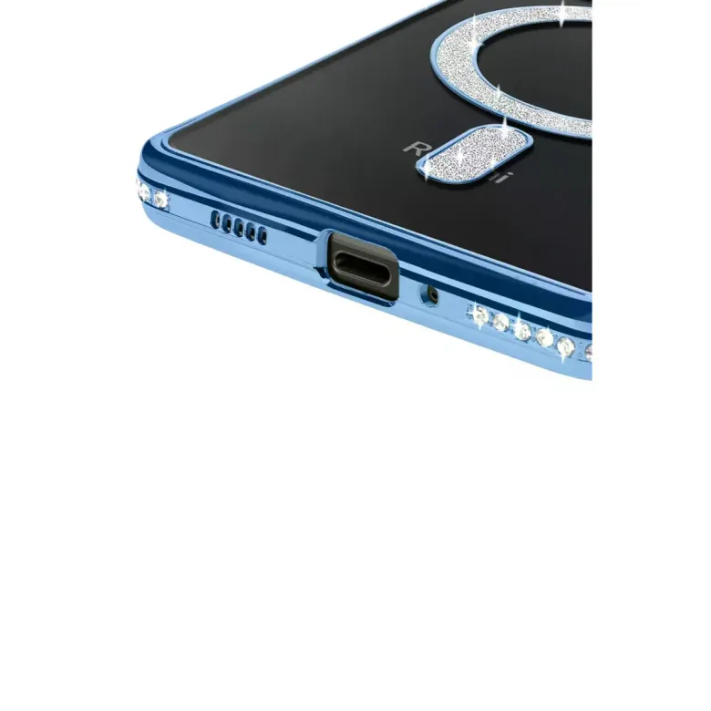 Xiaomi Redmi 14c Joke Simli Magneticsafe Kılıf - Mavi