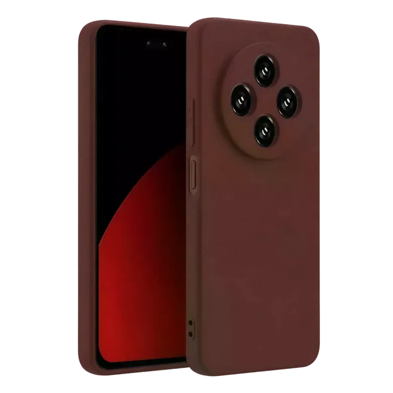 Xiaomi Redmi 14c Kılıf First Silikon - Bordo